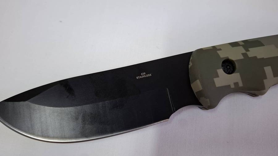 DOW Night Ranger Camo Knife Set with Sheath - Excellent Condition - Bidding Per Set