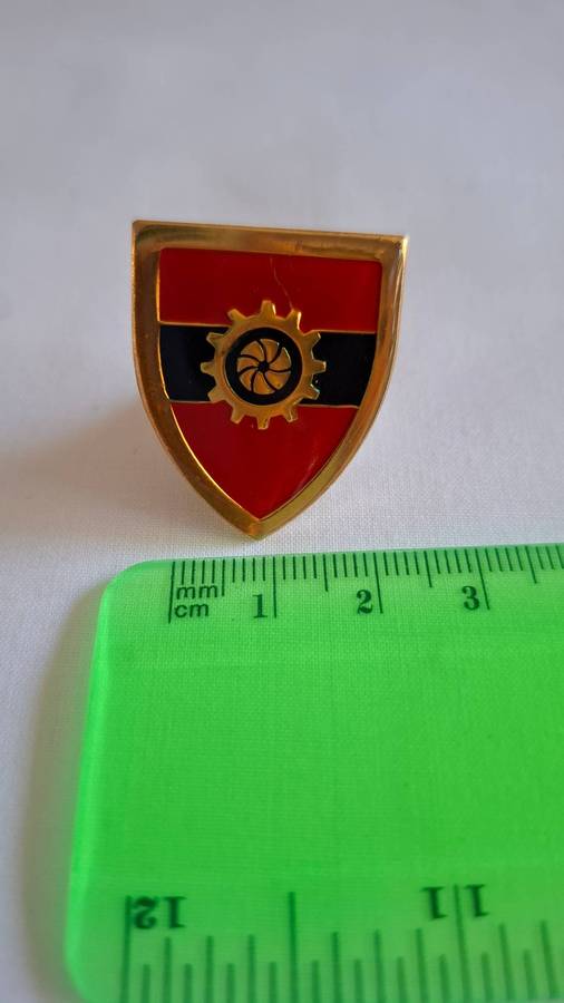 Small SADF 5432 Engineers 1 Publishing & Printing Works Flash (Both pins intact) - Good Condition