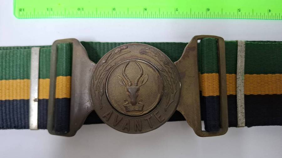 SADF  Infrantry Belt and Buckle - Good Condition