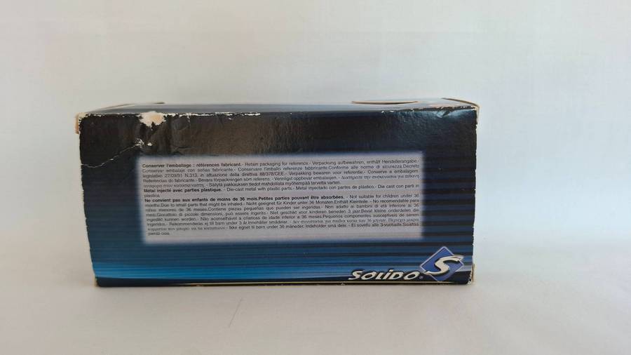 Vintage Solido 15100 Aston Martin DB9 - Scale 1:43 - Original box slightly damaged