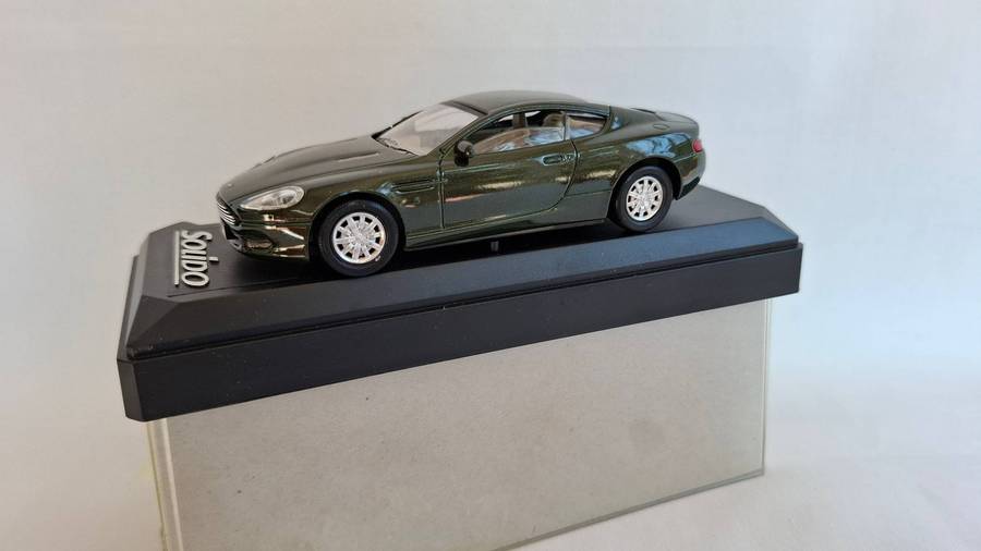 Vintage Solido 15100 Aston Martin DB9 - Scale 1:43 - Original box slightly damaged