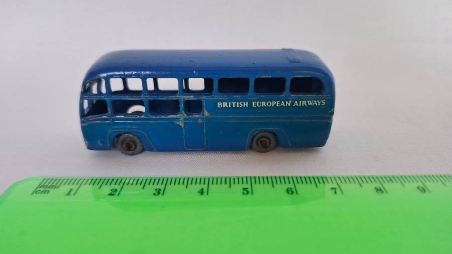 Vintage Lesney Diecast No.58 British European Airways Couch- Good Condition.