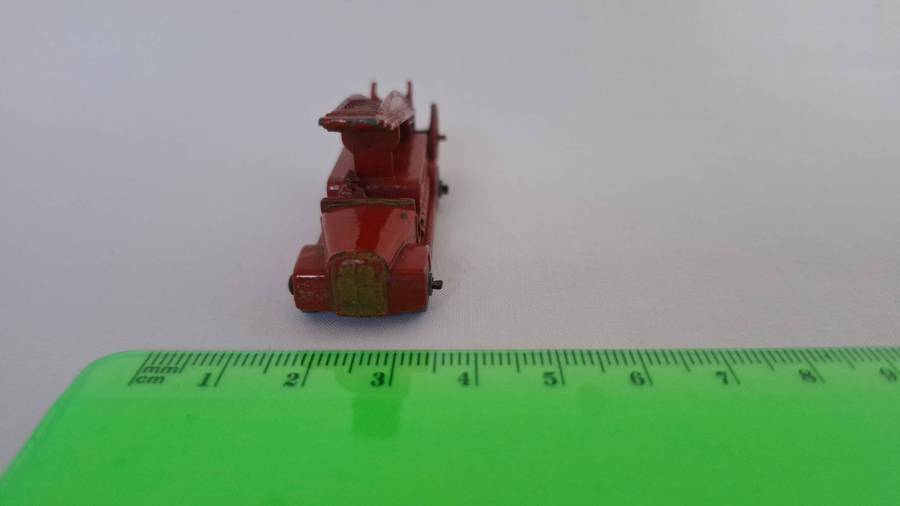 Vintage Lesney Diecast No. 9 Dennis Fire Escape Engine - Good Condition