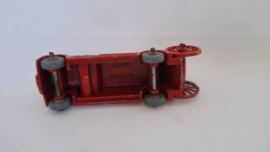 Vintage Lesney Diecast No. 9 Dennis Fire Escape Engine - Good Condition