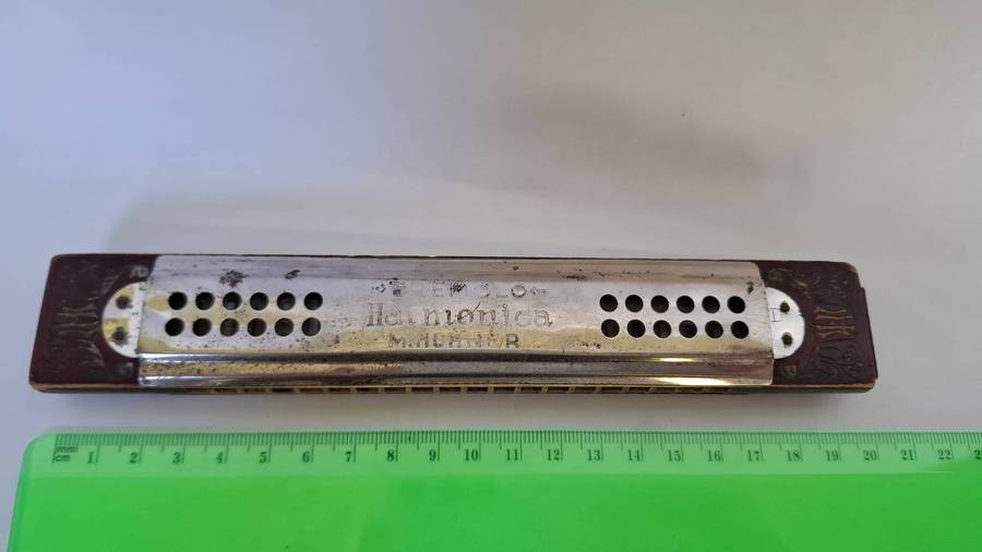 Stunning Vintage Tremolo Harmonica M. Hohner (1893) - In good condition