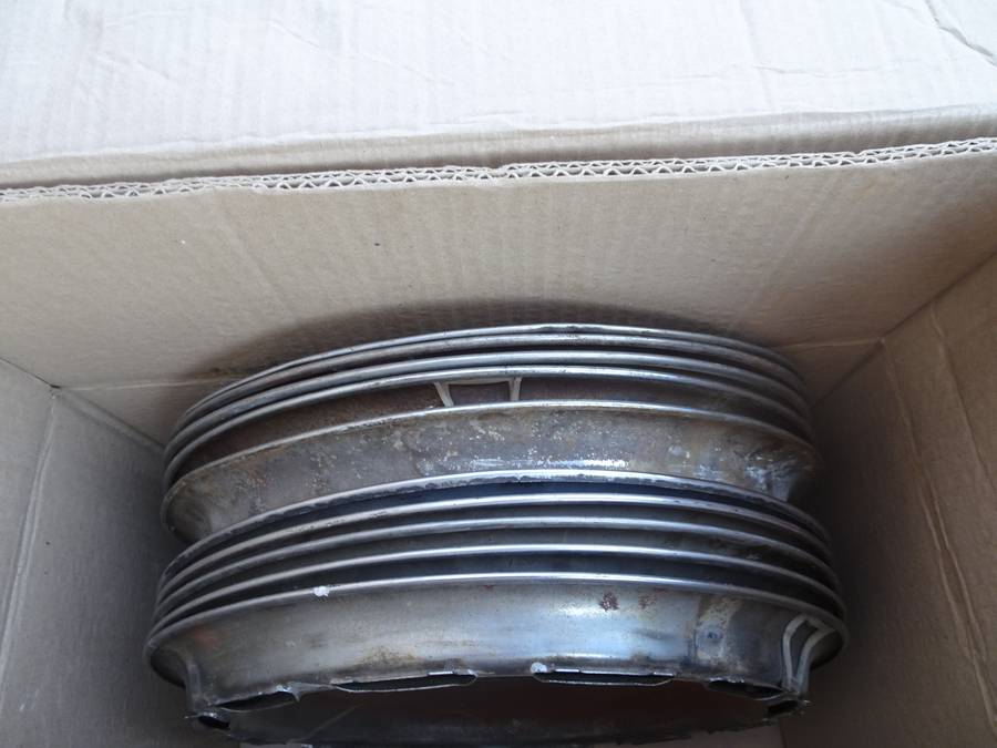 Collection Of Ten Mercedes Benz Wheel Trimmings - In Secondhand Condition (View Images)