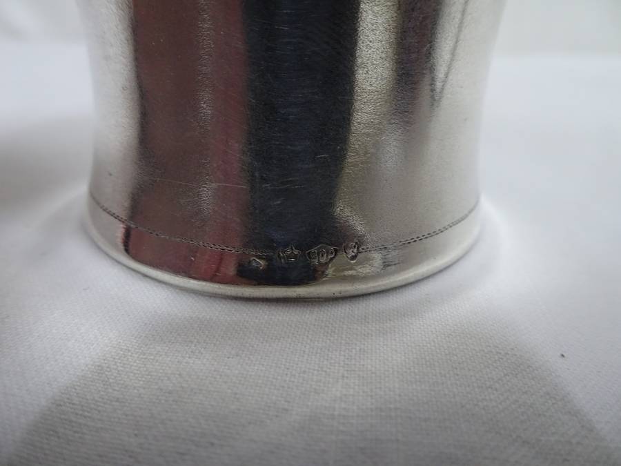Beautiful Antique Silver 800 Napkin Ring Holder - Clearly Marked 800 - 20.9 Grams