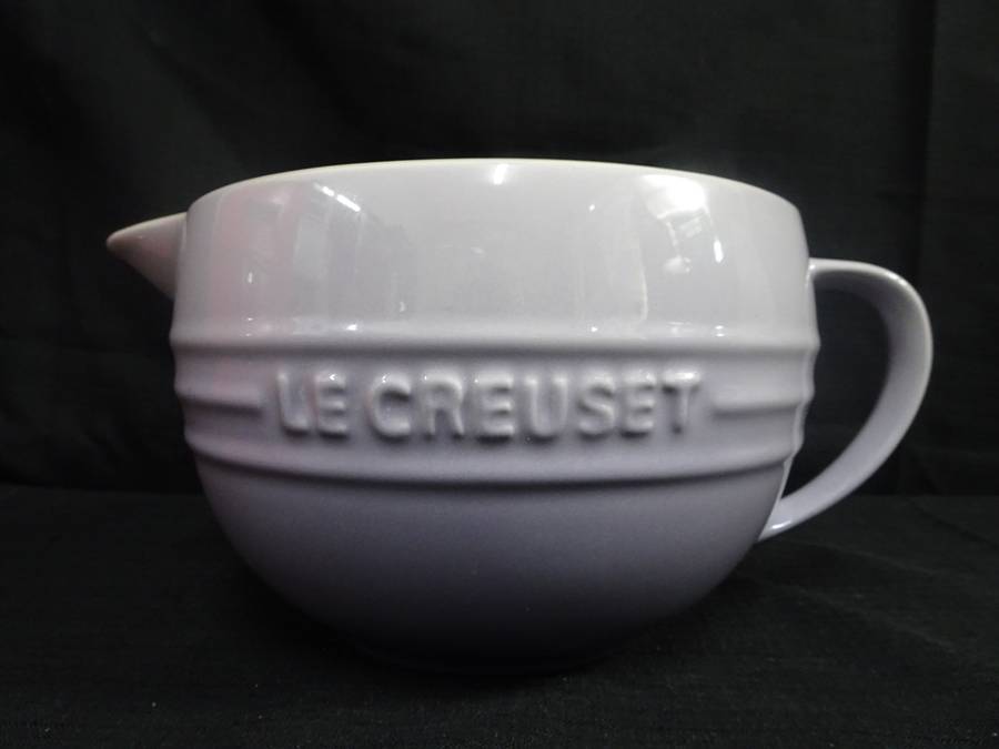 Stunnig Le Creuset 2-quart Batter Bowl Bluebell Purple Kitchen Mixing Measuring Stoneware