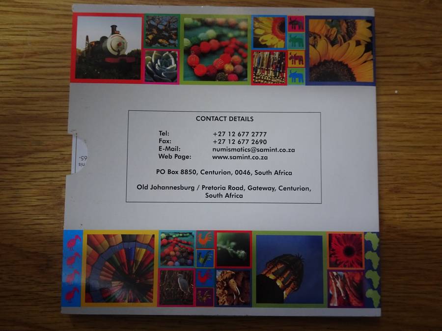 South Africa Uncirculated 2007 Coin Set - In Original Package - In Excellent Condition