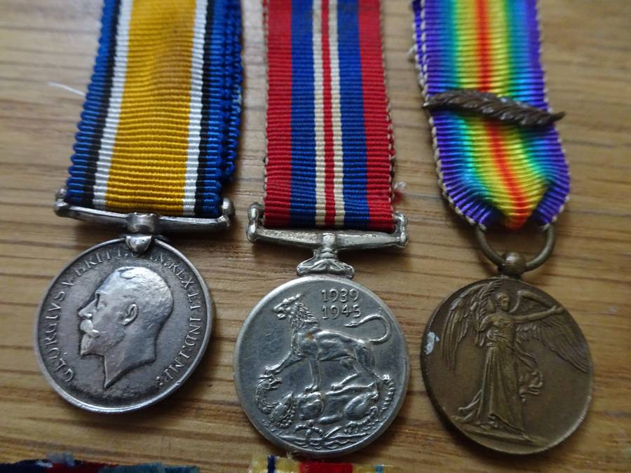 Eight WW1 And WW2 Miniature Medals - In Excellent Condition