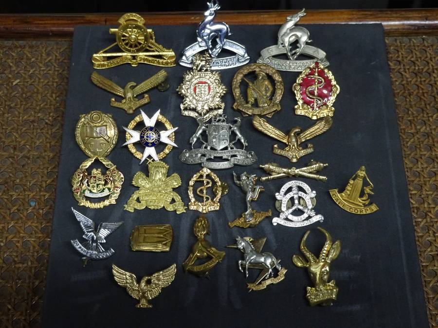 Collection Of  Twenty Four SADF Badges - In Excellent Condition - All Pins In Tack