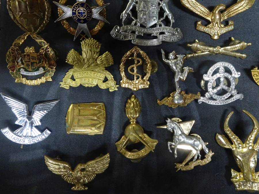 Collection Of  Twenty Four SADF Badges - In Excellent Condition - All Pins In Tack