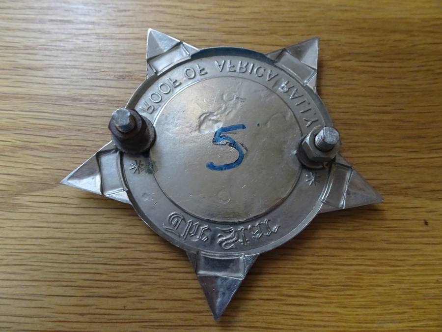 The Star SCC Roof Of Africa Rally Badge - In Excellent Condition