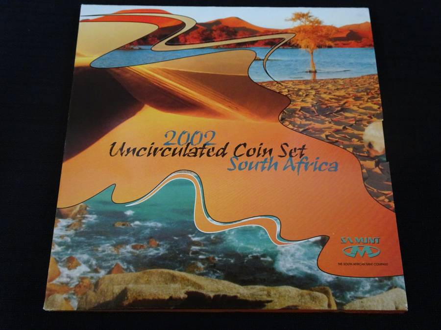 South Africa Uncirculated 2002 Coin Set - In Original Package - In Excellent Condition