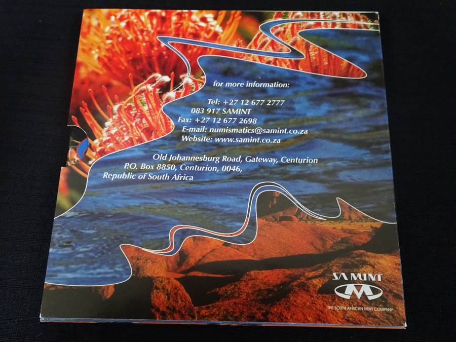 South Africa Uncirculated 2002 Coin Set - In Original Package - In Excellent Condition