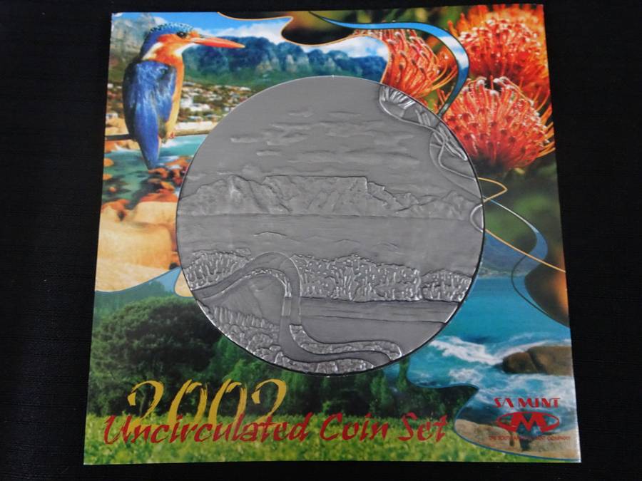 South Africa Uncirculated 2002 Coin Set - In Original Package - In Excellent Condition