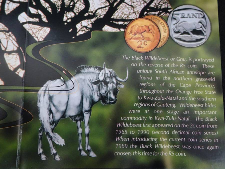 South Africa Uncirculated 2002 Coin Set - In Original Package - In Excellent Condition