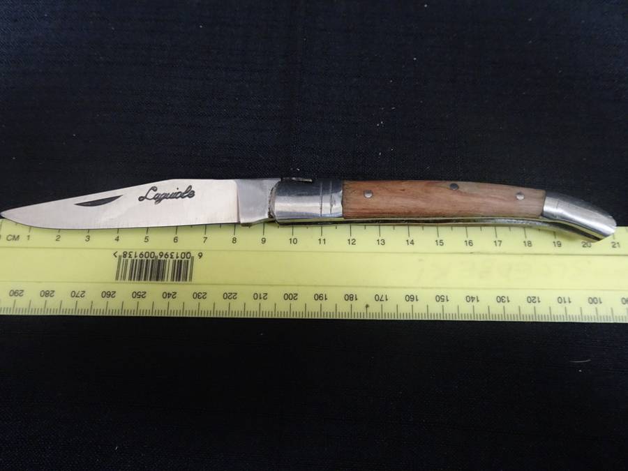 Fabulous Vintage `Laguiole` Folding Knife Single Blade