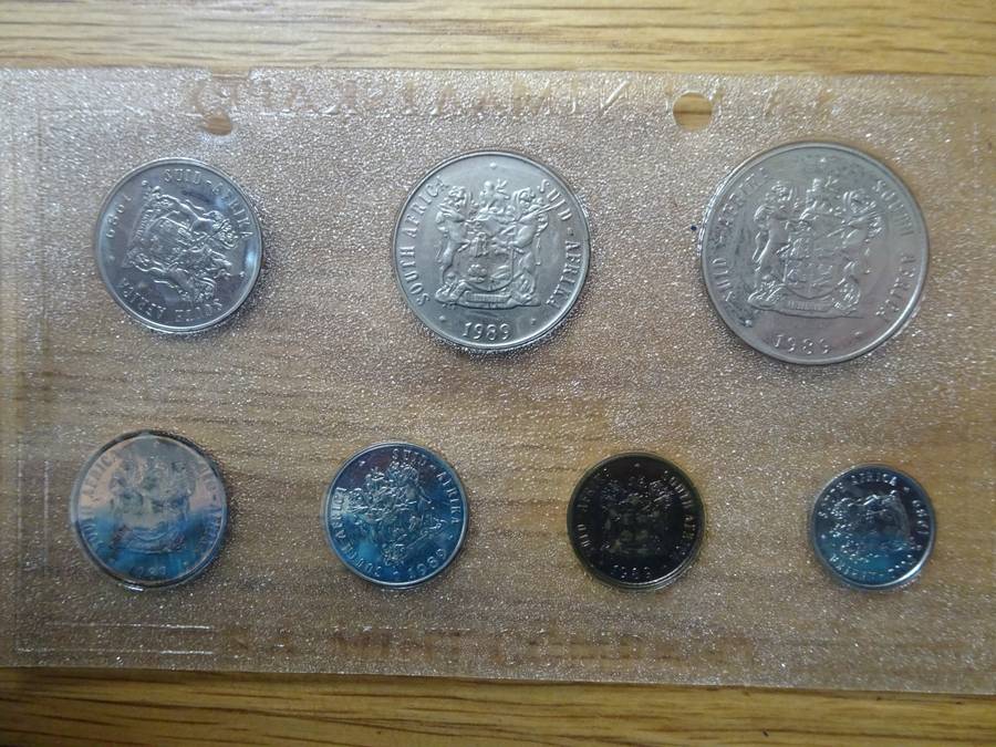 Republic Of South Africa Unculated 1989 Mint Pack - In Excellent Condition