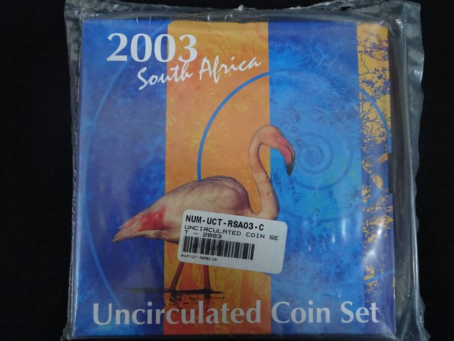 2003 South Africa Uncirculation Coin Set - In Excelent Condition