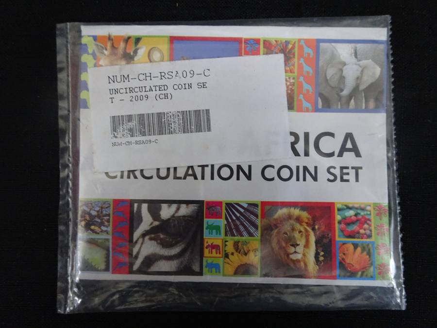 2009 South Africa Circulation Coin Set - In Excelent Condition - Still Sealed