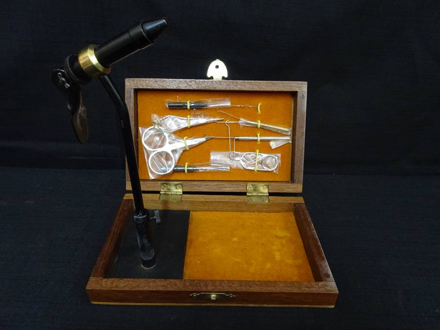 Stunning Vintage Sunrise Royal Coachman Fly Fishing Tying Kit  - Excellent Condition