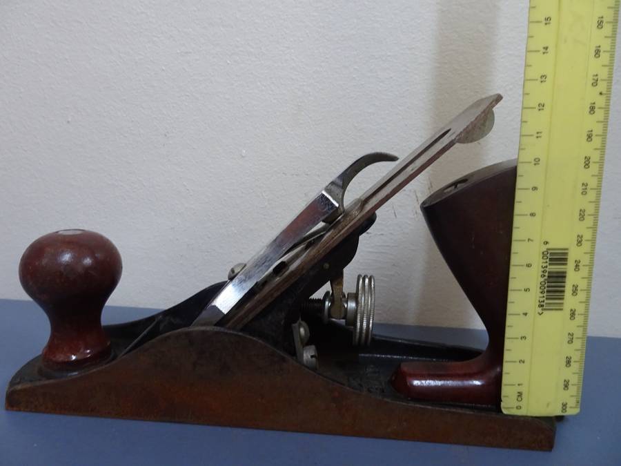 Vintage Stanley Bailey No.4 Woodworking Bench Plane - Made In England