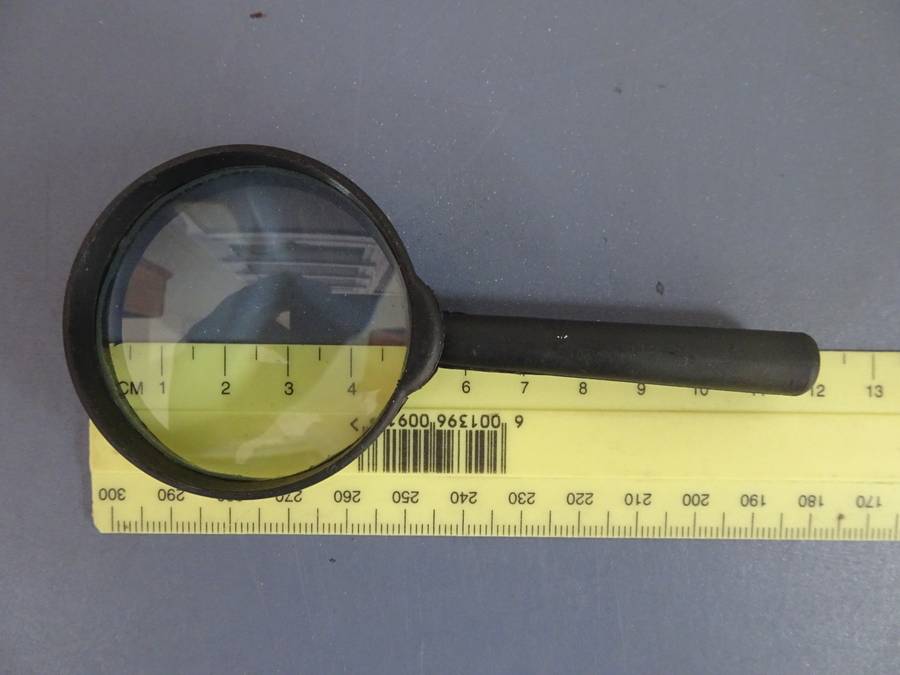3 x Magnifying Glasses - In Good Condition