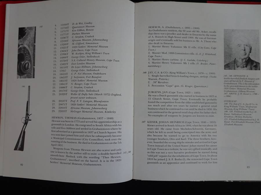 The Cape Gunsmith By Barry M. Berkovitch - See My Description