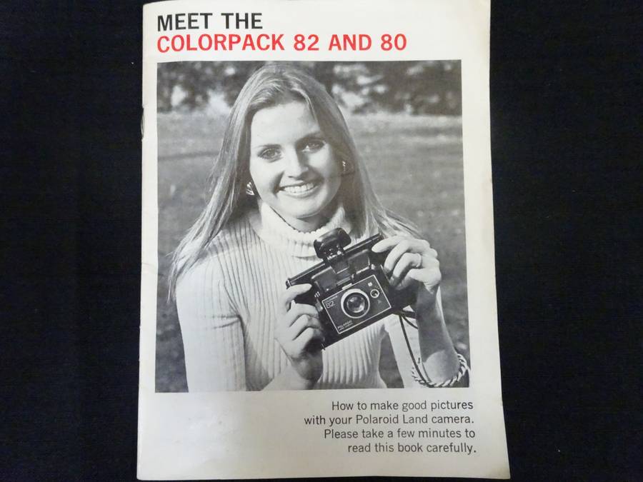 Stunning Vintage Polaroid Colorpack 80 Land Camera - Not Tested, But In Good Condition