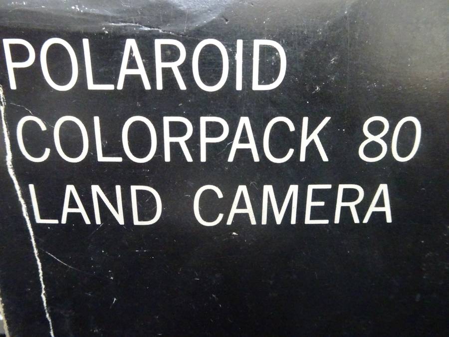 Stunning Vintage Polaroid Colorpack 80 Land Camera - Not Tested, But In Good Condition