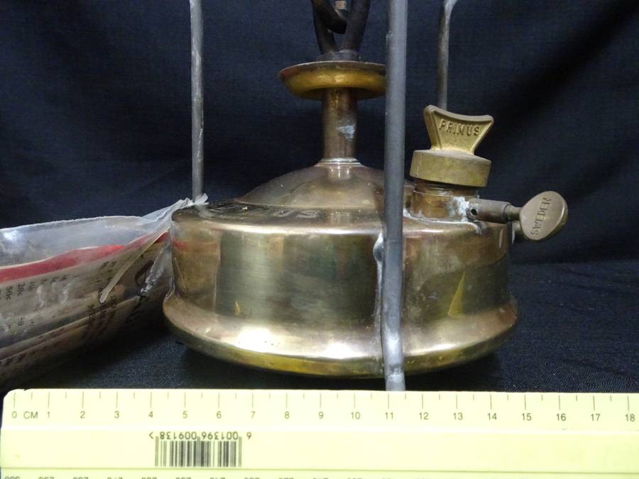 Stunning Vintage No. 1 Primus Trade Mark Camping Stove With Accesories - In Good Condition