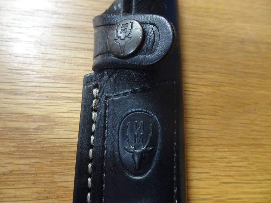 Stunning Muela Eagle Spain Made - Molibdeno Vanadio Hunting Knife In Original Leather Bag