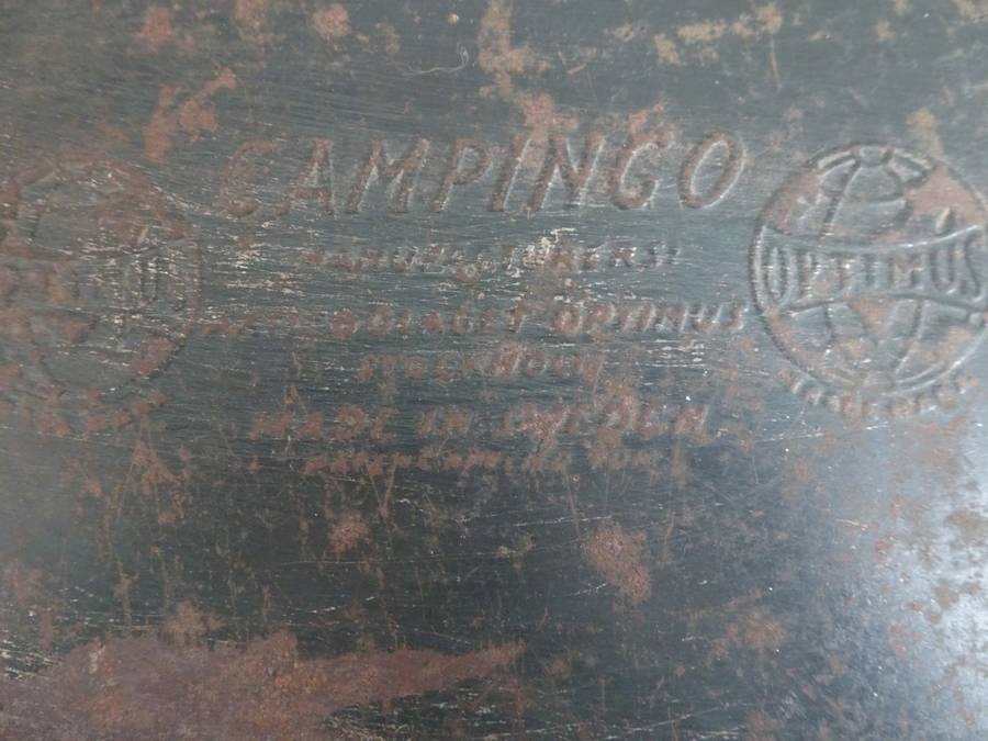 Rare Vintage Optimus Sweden Campingo Double Burner Camping Stove With Accessories - See Description