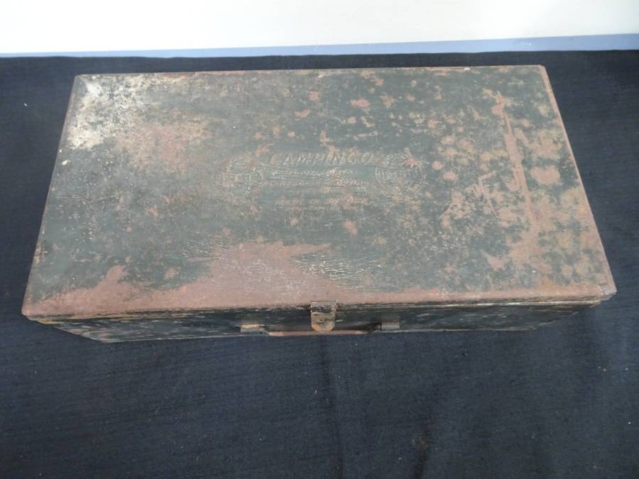 Rare Vintage Optimus Sweden Campingo Double Burner Camping Stove With Accessories - See Description