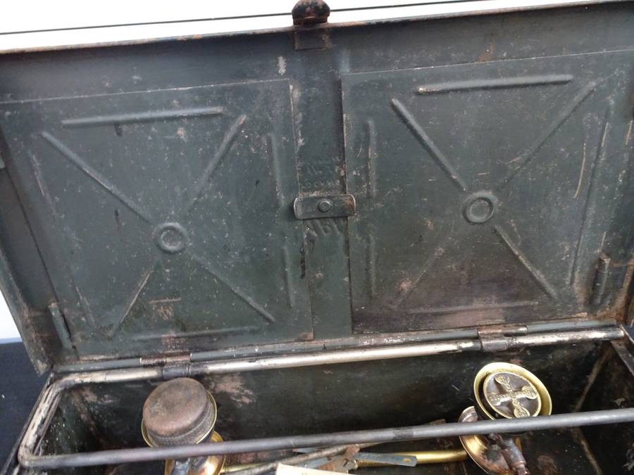 Rare Vintage Optimus Sweden Campingo Double Burner Camping Stove With Accessories - See Description