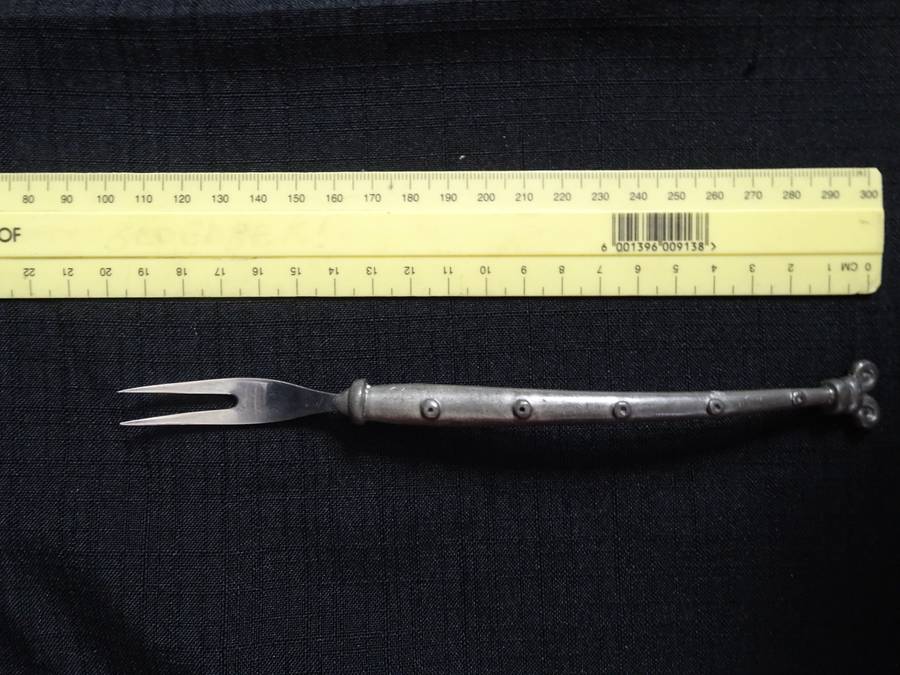 Carrol Boyes Pickle Appetizer Fork - Good Condition 19 cm