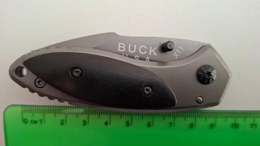 Stunning Buck US.A. X11 Folding Pocket Knife in Good Condition