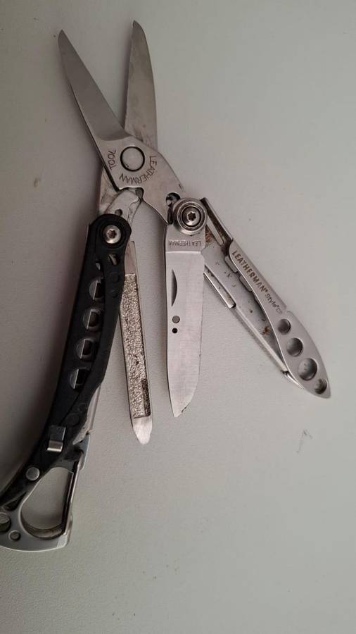 Stunning Leatherman Skeletool "Style CS in Good Condition