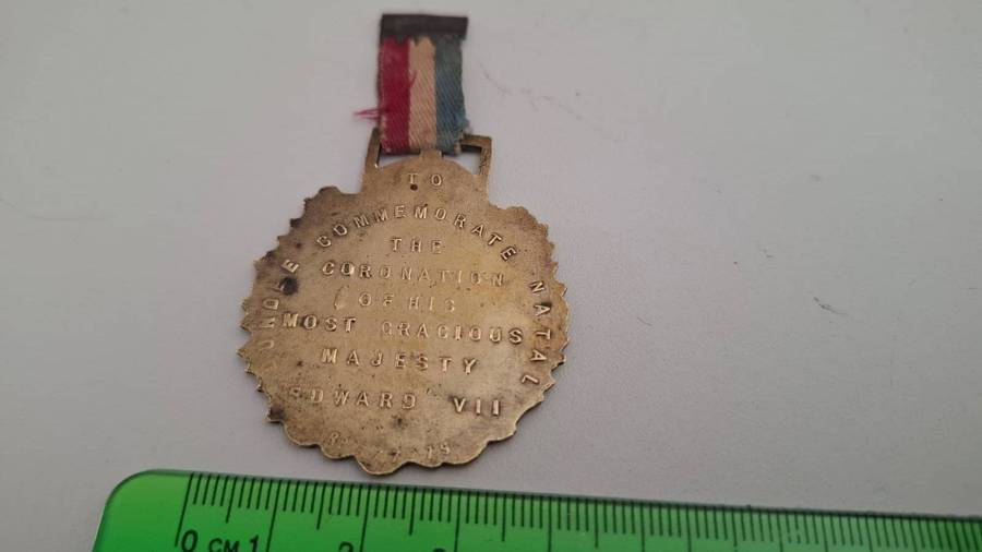 King Edward VII Coronation Medal -Commemorates King Edward VII and Queen Alexandra 1902
