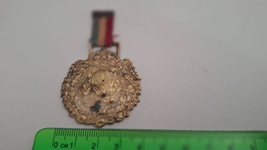 King Edward VII Coronation Medal -Commemorates King Edward VII and Queen Alexandra 1902