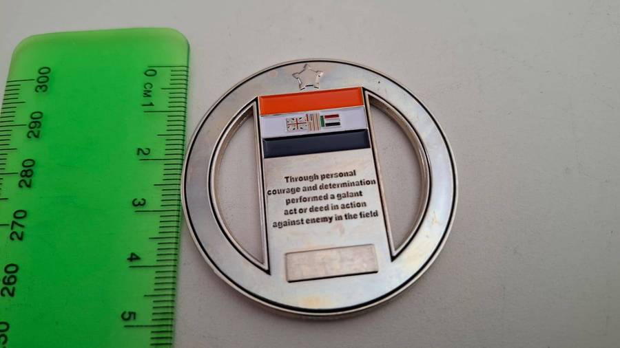 SADF Hororis Crux Military Decoration award for Bravary Commematative Coin (no number)