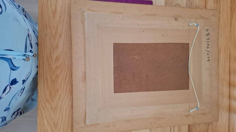 Beautiful Large  Oil on Board by SA Artist Anna Robberts - Bouquet of Flowers 1986 Framed