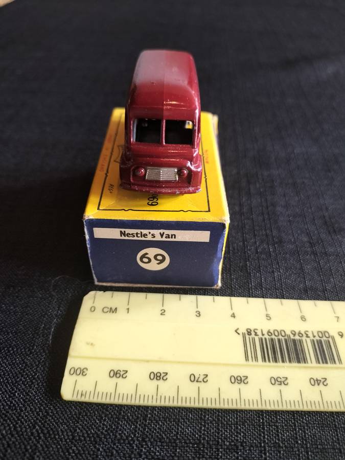 Very Rare Vintage Moko Lesney Matchbox Series NO 69 - Nestle's Van- Made in England - Good Condition