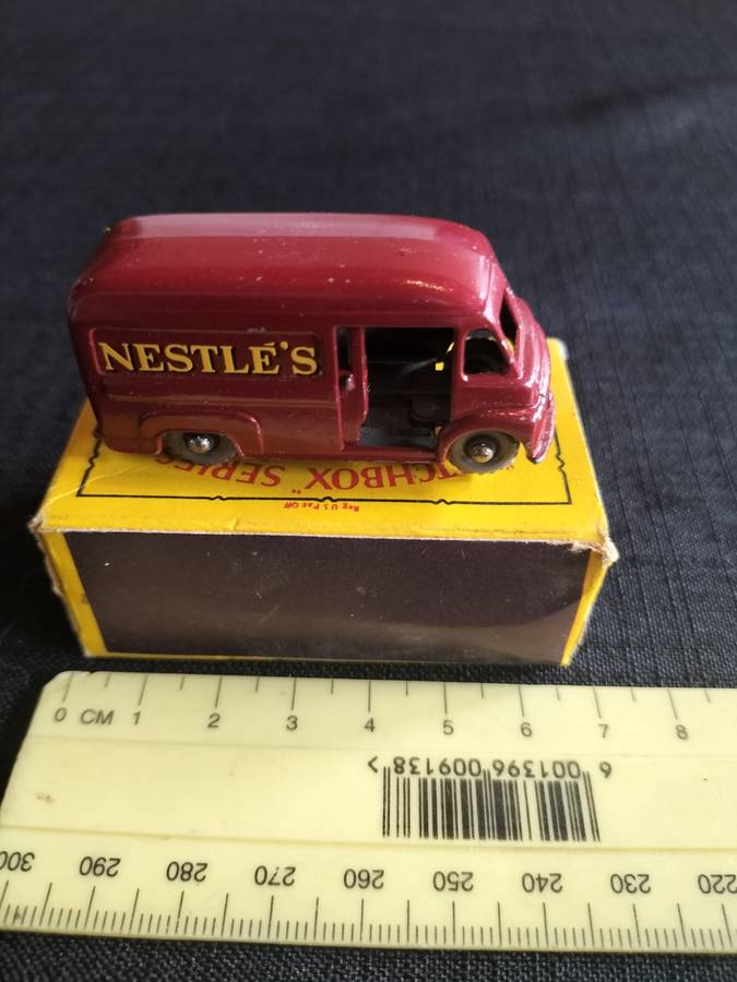Very Rare Vintage Moko Lesney Matchbox Series NO 69 - Nestle's Van- Made in England - Good Condition