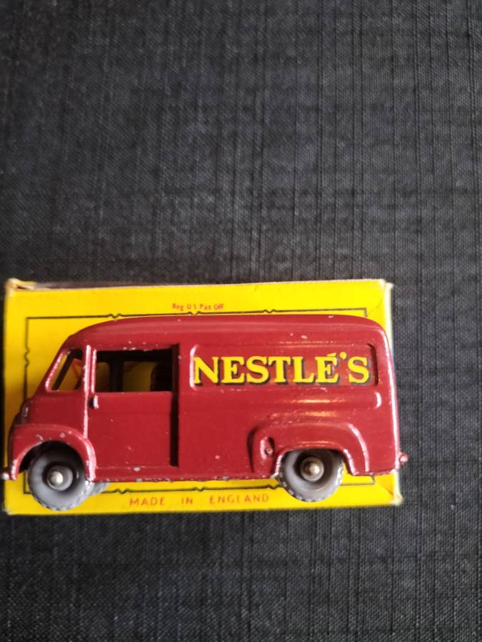 Very Rare Vintage Moko Lesney Matchbox Series NO 69 - Nestle's Van- Made in England - Good Condition