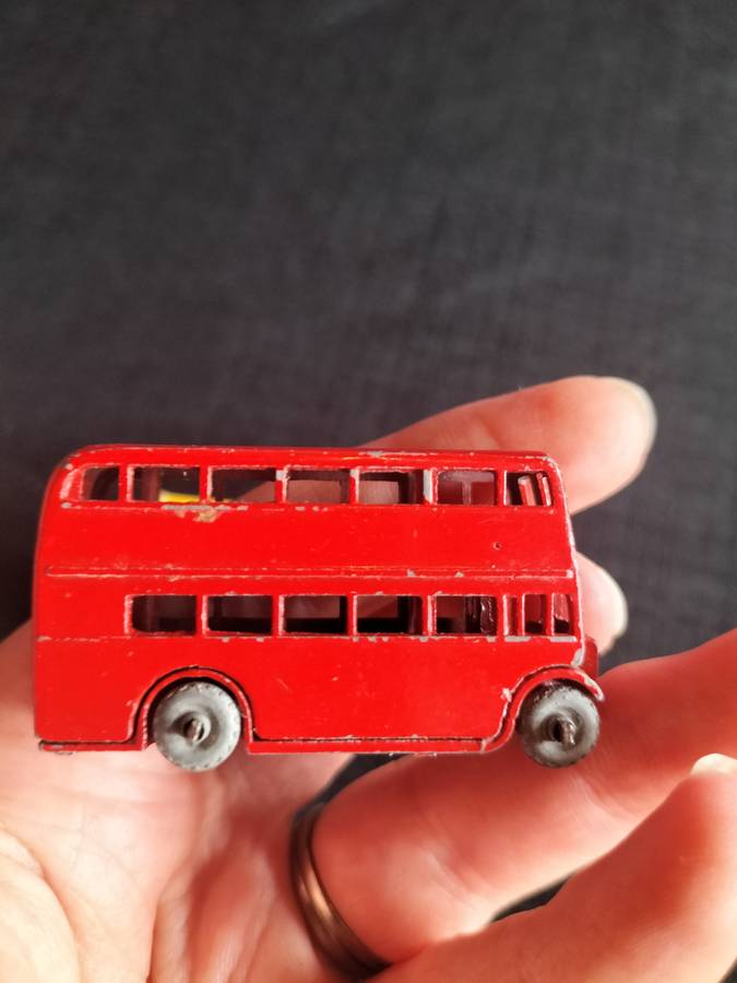 Very Rare Vintage Moko Lesney Matchbox Series NO 5 - The London Bus- Made in England