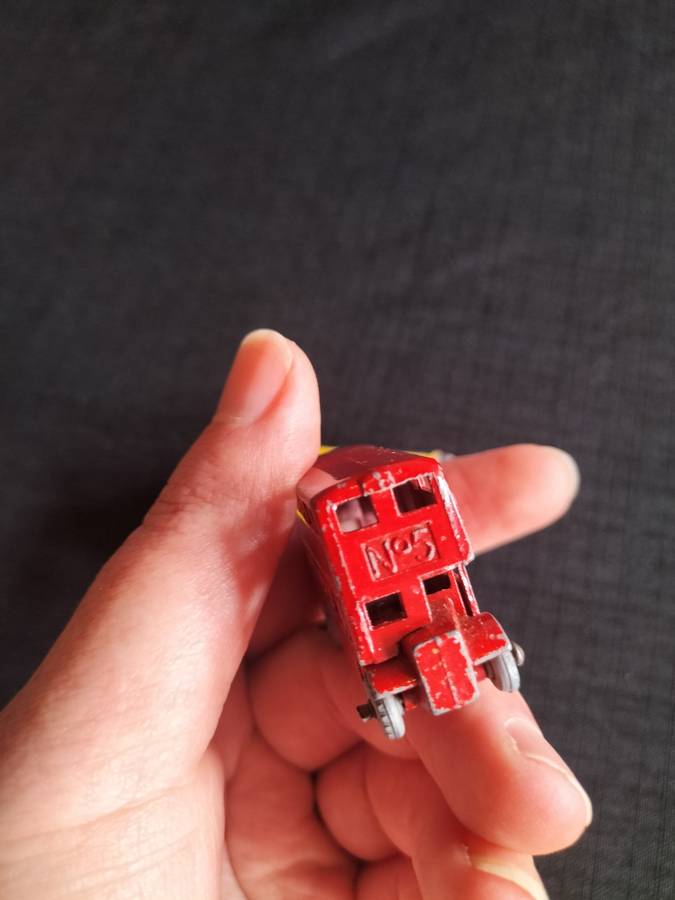 Very Rare Vintage Moko Lesney Matchbox Series NO 5 - The London Bus- Made in England