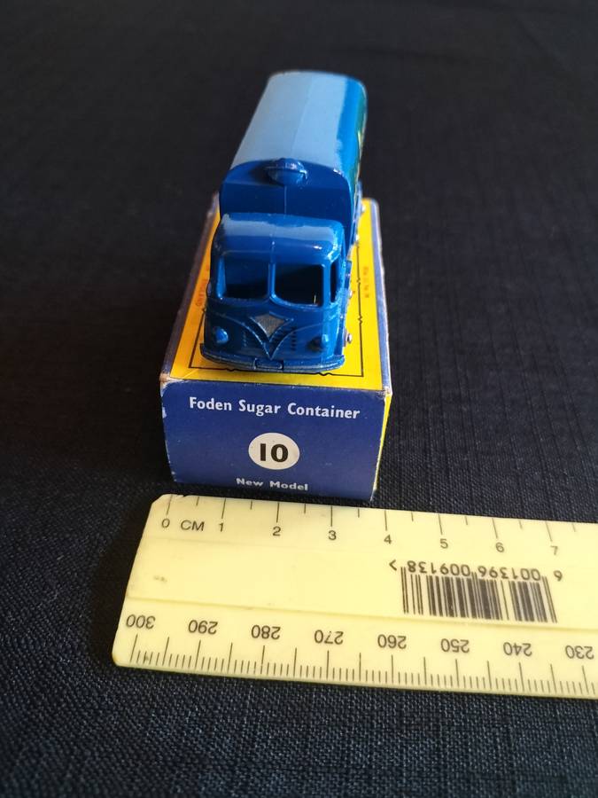 Very Rare Vintage Moko Lesney Matchbox Series NO 10 - Foden Sugar Container- Made in England