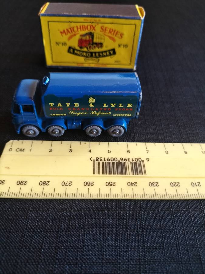 Very Rare Vintage Moko Lesney Matchbox Series NO 10 - Foden Sugar Container- Made in England